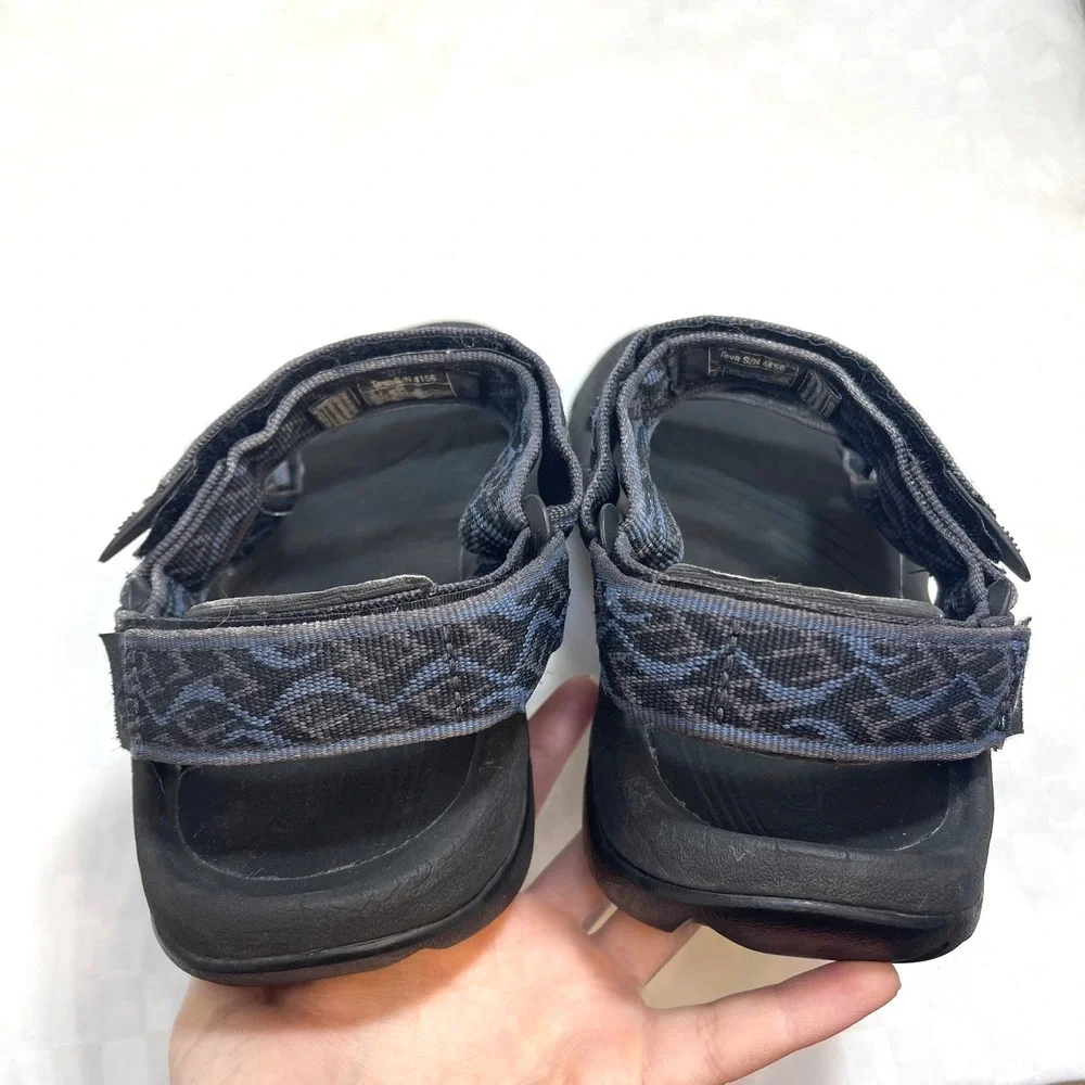 Teva Hurricane 4 Outdoor Sandals Blue Black Mens 8 Womens 9‎ UK 7 EU 40.5